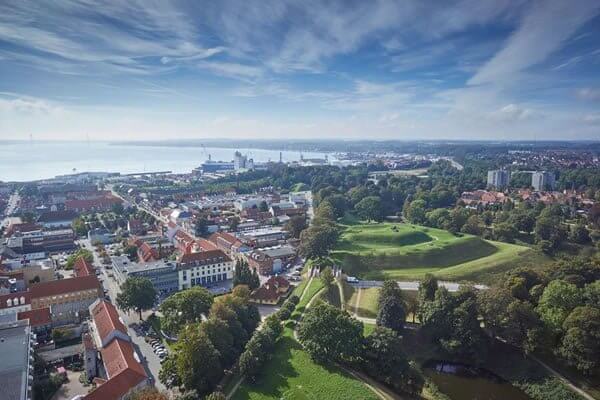 Hotel i Fredericia - Ccentral beliggenhed