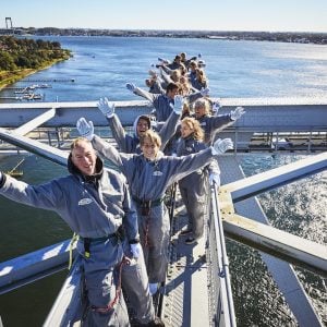 bridgewalking lillebæltsbroen i Fredericia