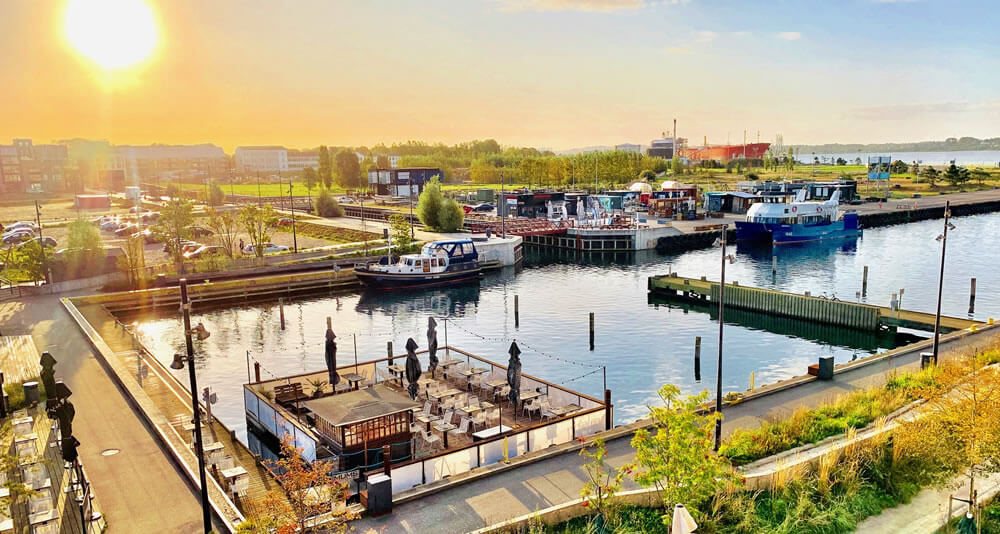 Taglejlighed med havudsigt - Hotel i Fredericia